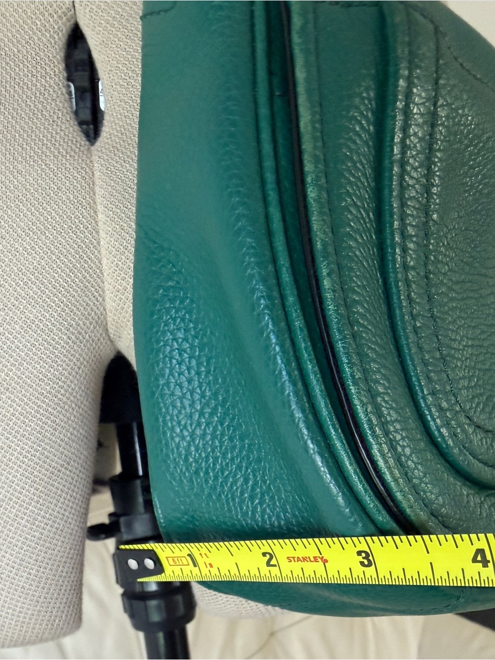 Marc Jacobs Teal Green Pebbled Leather Crossbody - Picture 4 of 11